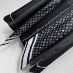 Louis Vuitton Women Monogram Scarf Pajama Top-Black 1AJHIF - Image 5