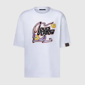 Louis Vuitton Women Nouveau Signature T-Shirt 1AJHHQ