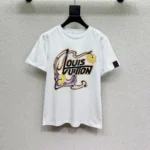 Louis Vuitton Women Nouveau Signature T-Shirt 1AJHHQ