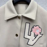 Louis Vuitton Women Noveau Signature Patch Varsity Jacket 1AJGU3