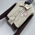 Louis Vuitton Women Noveau Signature Patch Varsity Jacket 1AJGU3