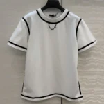 Louis Vuitton Women Outline Print T-Shirt 1AJHHY