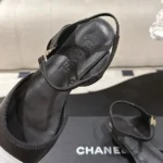 Chanel Women Iridescent Lambskin & Lambskin Black & White G47083