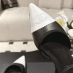 Chanel Women Iridescent Lambskin & Lambskin Black & White G47083