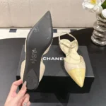 Chanel Women Iridescent Lambskin & Lambskin Light Khaki & Yellow G47083