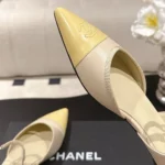 Chanel Women Iridescent Lambskin & Lambskin Light Khaki & Yellow G47083