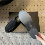 Chanel Women Mules Suede Calfskin Black G46915B2330494305