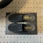 Chanel Women Mules Suede Calfskin Black G46915B2330494305