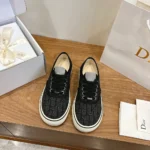 Dior Unisex Saltwind Sneaker Black Dior Oblique Jacquard 3SN348ZSA_H960