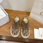Dior Unisex Saltwind Sneaker Brown Dior Oblique Jacquard 3SN348ZSAH136