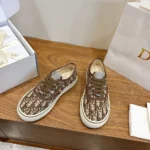 Dior Unisex Saltwind Sneaker Brown Dior Oblique Jacquard 3SN348ZSAH136