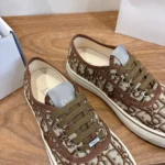 Dior Unisex Saltwind Sneaker Brown Dior Oblique Jacquard 3SN348ZSAH136