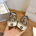 Dior Unisex Saltwind Sneaker Brown Dior Oblique Jacquard 3SN348ZSAH136