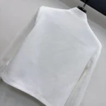 Dior Women Cropped Jacket White Virgin-Wool-Cotton-Blend Bouclé 621V07A1761