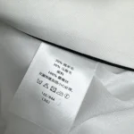 Dior Women Mid-Length Belted Shirtdress Ecru Wool and Mohair 611R12A1030