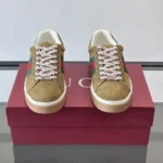 Gucci Unisex Ace Sneaker With Web-Dark Green 849836AAFS33053