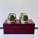 Gucci Unisex Ace Sneaker With Web-Dark Green 849836AAFS33053