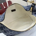 Gucci Unisex Vanity Medium Top Handle Bag-Navy ‎8577992ACFA - Image 13