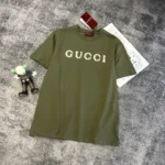 Gucci Women Cotton Jersey T-shirt with Embroidery 798115XJHN3
