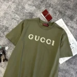 Gucci Women Cotton Jersey T-shirt with Embroidery 798115XJHN3