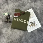 Gucci Women Cotton Jersey T-shirt with Embroidery 798115XJHN3