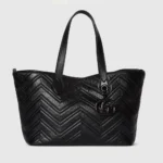 Gucci Women GG Marmont Medium Tote Bag-Black 855279AAFS1