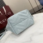 Gucci Women GG Marmont Small Tote Bag-Icy Blue 855391AAFS1