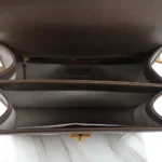 Gucci Women Ophidia Medium Top Handle Bag-Brown