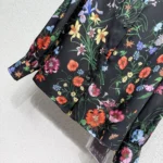 Gucci Women Printed Silk Twill Shirt 864570ZAUU8