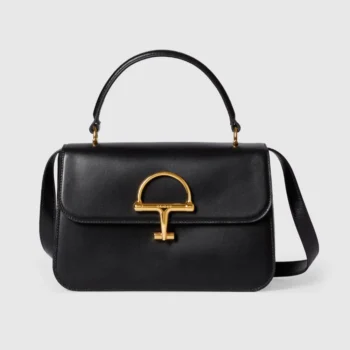 Gucci Women Siena Medium Top Handle Bag-Black 855535AAFKB