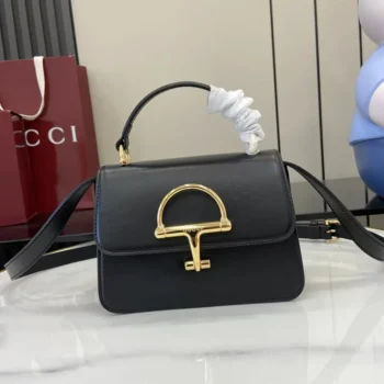 Gucci Women Siena Small Top Handle Bag-Black 855536AAFKB