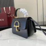 Gucci Women Siena Small Top Handle Bag-Black 855536AAFKB