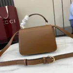 Gucci Women Siena Small Top Handle Bag-Brown 855536AAFKB