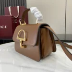 Gucci Women Siena Small Top Handle Bag-Brown 855536AAFKB