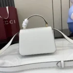 Gucci Women Siena Small Top Handle Bag-White 855536AAFKB