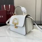 Gucci Women Siena Small Top Handle Bag-White 855536AAFKB