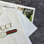 Gucci Women Silk Blend Jersey T-shirt with Print 864626XJHUF