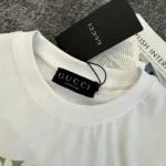 Gucci Women Silk Blend Jersey T-shirt with Print 864626XJHUF