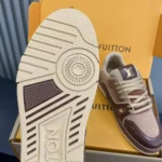 Louis Vuitton LV Unisex Trainer Sneaker-Brown 1AJ480