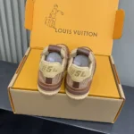 Louis Vuitton LV Unisex Trainer Sneaker-Brown 1AJ480