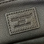 Louis Vuitton LV Unisex Dopp Kit Damoflage Black Coated Canvas M15109