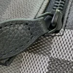 Louis Vuitton LV Unisex Dopp Kit Damoflage Black Coated Canvas M15109