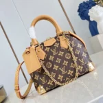 Louis Vuitton LV Women Alma Trunk BB-Brown M28105