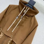 Louis Vuitton LV Women Contrast Insert Coat 1AJGUR