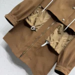 Louis Vuitton LV Women Contrast Insert Coat 1AJGUR