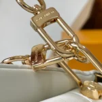 Louis Vuitton LV Women Coussin PM Handbag White Lambskin Cowhide Leather