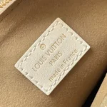 Louis Vuitton LV Women Coussin PM Handbag White Lambskin Cowhide Leather