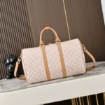 Louis Vuitton LV Women Keepall Bandoulière 45-Beige M28238