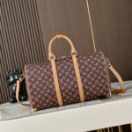 Louis Vuitton LV Women Keepall Trunk 45-Brown M28339