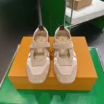 Louis Vuitton LV Women Sneakerina Mary Jane-Beige 1AJP00